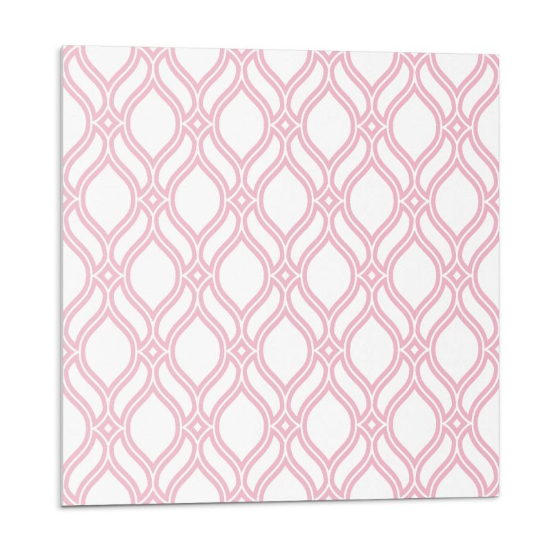 Kafelki samoprzylepne Wallfluent 50x50 cm Elegancki wzór falisty 4 szt.