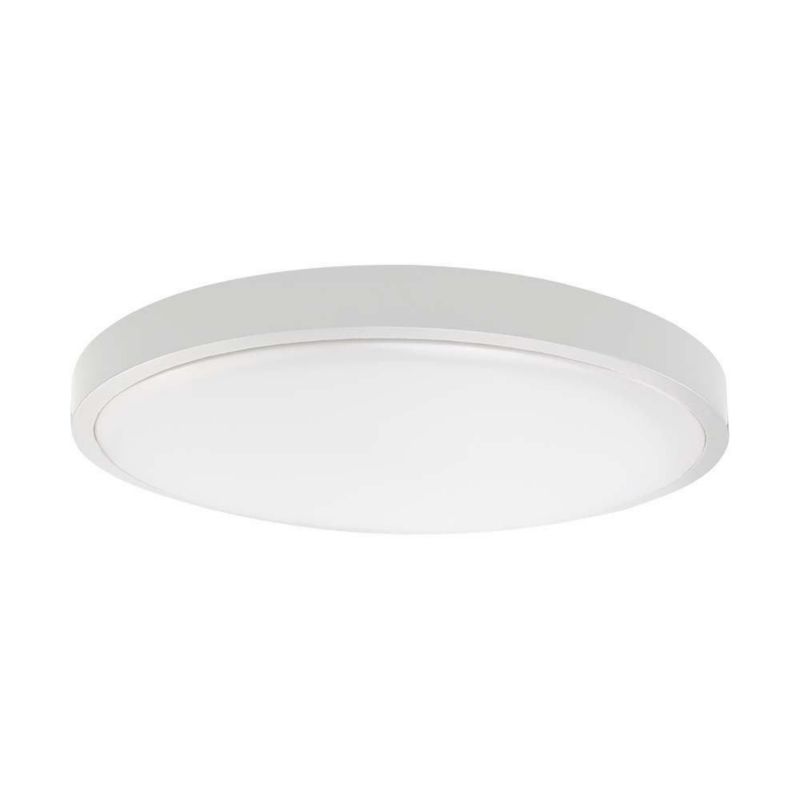 Plafon sufitowy nowoczesny V-TAC biały LED 24W 4000K 2500lm okrągły IP44 wym: 6 x 29,5 x 29,5 cm tworzywo sztuczne - 1 szt.