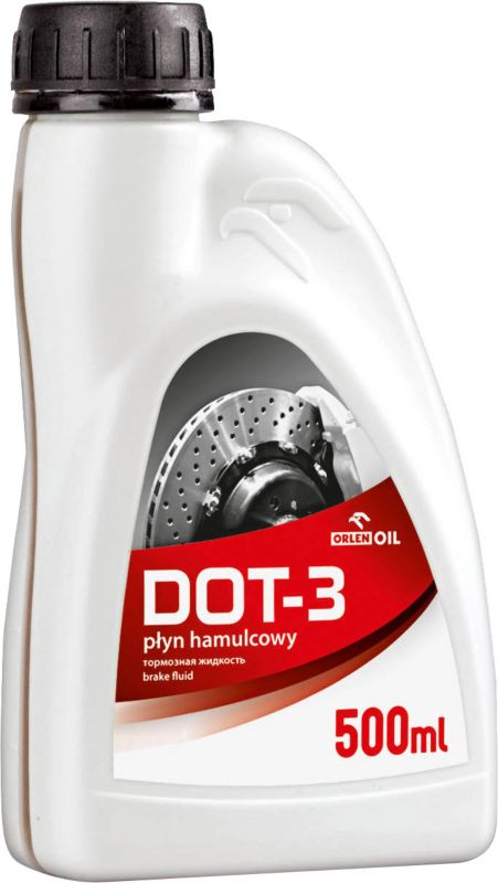 Płyn hamulcowy DOt-3 0,5 l
