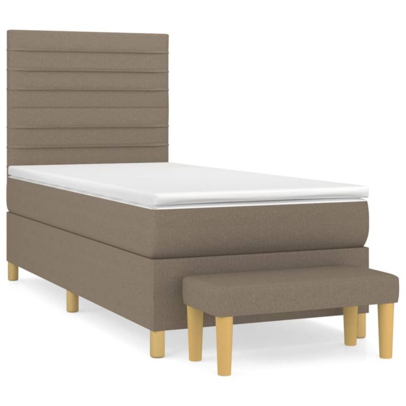Łóżko kontynentalne WaszeMeble 90x200 Brązowe WM-3137209 1 szt.