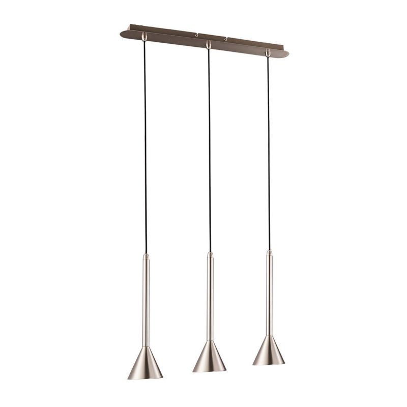 Lampa sufitowa wisząca Italux Anela 6891 srebrna nowoczesna 3xGU10 x 50W 1 szt.