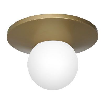 Lampa sufitowa wisząca Luminex Taller złoty mat-biała wym: 18 x 29 x 29 cm 1xE14 x 15W 1 szt.