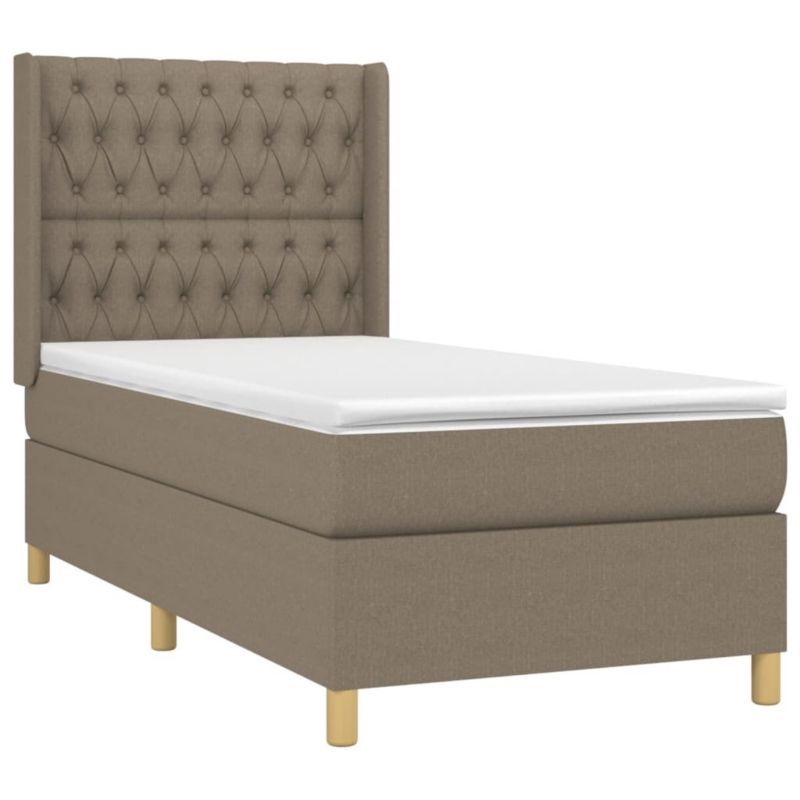 Łóżko kontynentalne WaszeMeble 90x200 Brązowe WM-3139089 1 szt.
