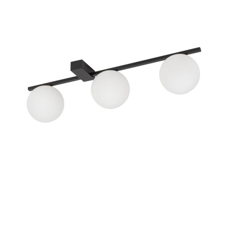 Lampa sufitowa wisząca Nowodvorski Lighting Pik biało-czarna wym: 13 x 67 cm 3xG9 x 12W 1 szt.