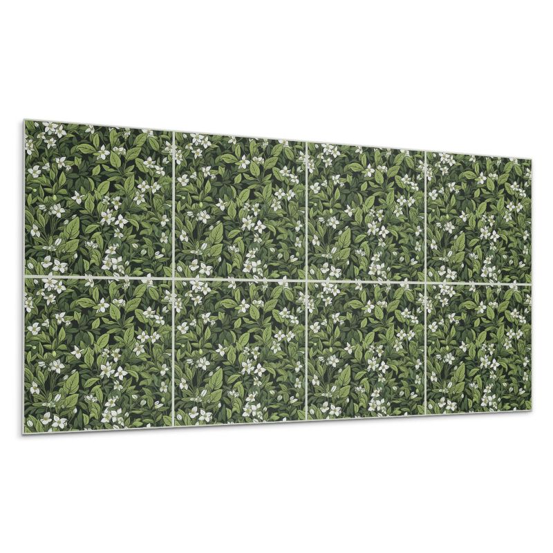 Panel samoprzylepny Wallfluent 100x50 cm Wzór florystyczny z kwiatami 1 szt.