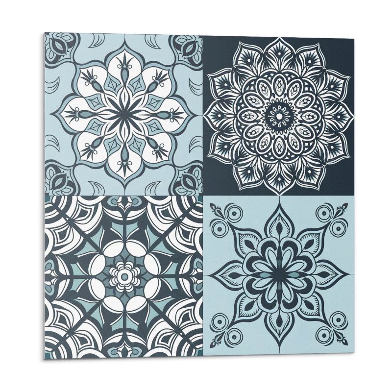 Kafelki samoprzylepne Wallfluent 20x20 cm Mandala w siatce wzorów 20 szt.