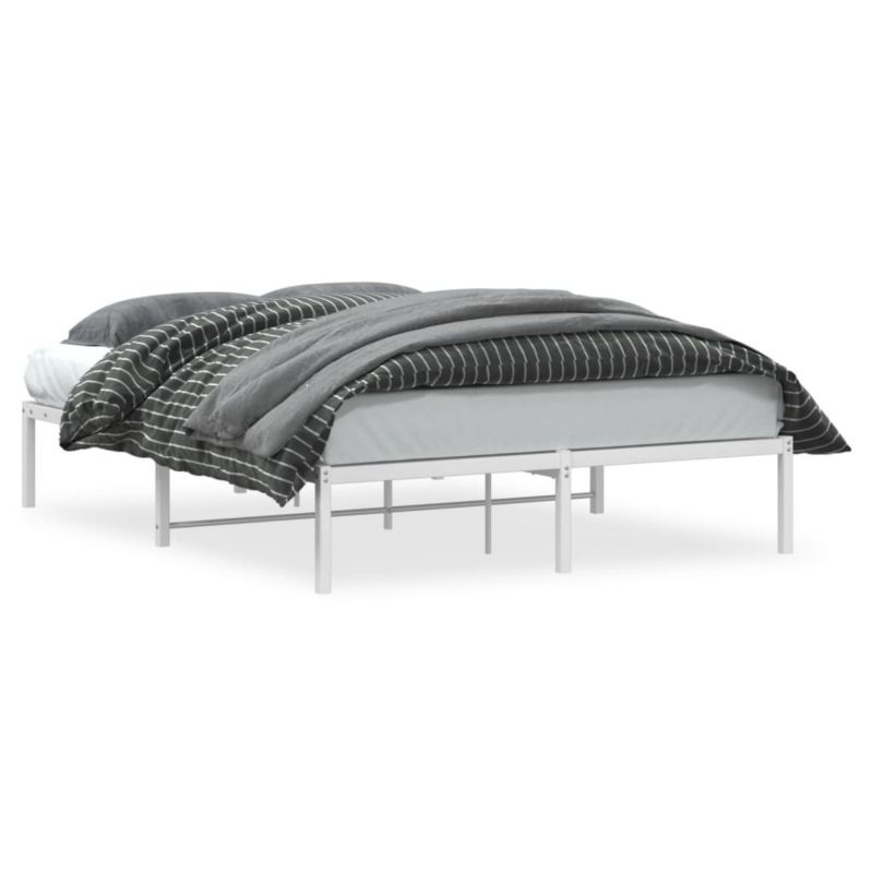 Łóżko metalowe WaszeMeble 140x200 cm biała WM-373674 1 szt.