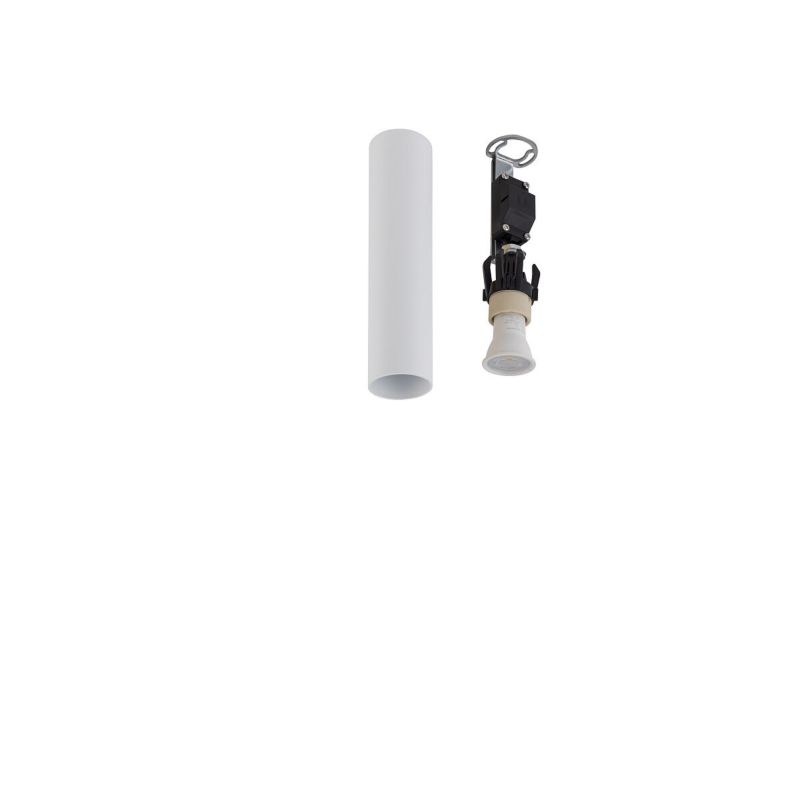 Oprawa sufitowa Nowodvorski Lighting Fourty biały 1 x GU10 x 10W IP20 wym: 18,5 x 5 x 4 cm - 1 szt.