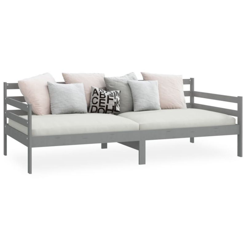 Łóżko dzienne WaszeMeble 90x200 cm szare WM-806937 1 szt.