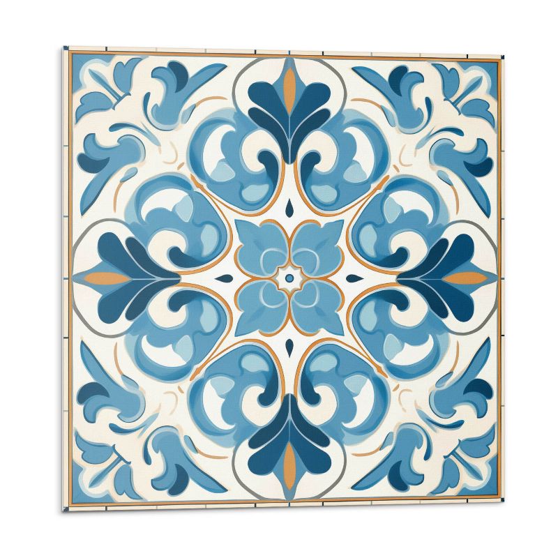 Kafelki samoprzylepne Wallfluent 20x20 cm Symetryczne motywy roślinne 20 szt.