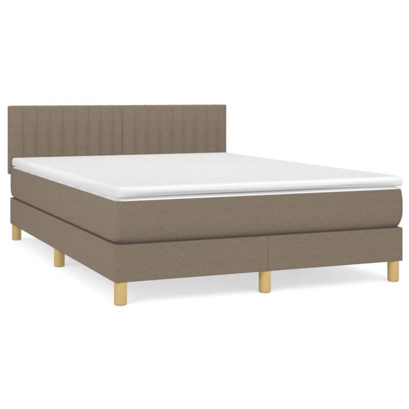 Łóżko kontynentalne WaszeMeble 140x190 cm Brązowe WM-3140773 1 szt.