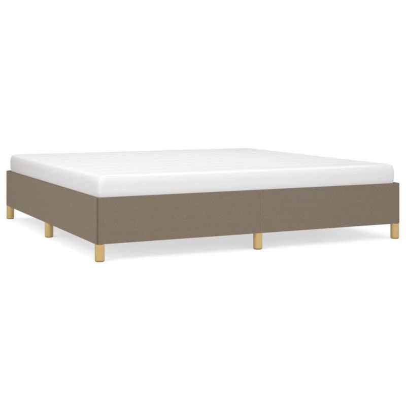 Łóżko tapicerowane WaszeMeble 200x200 cm Brązowe WM-347193 1 szt.