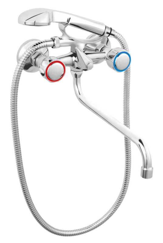 Bateria wannowa Ferro BST11A STANDARD chrom długa wylewka 1 szt.