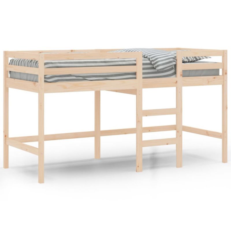 Łóżko drewniane WaszeMeble 80x200 cm brązowe WM-835886 1 szt.