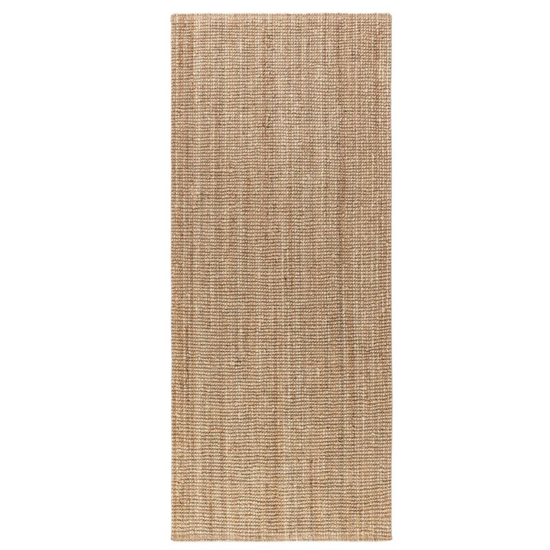 Dywan z juty 80x200 cm Solea Bucle e-floor naturalny jutowy beżowy 1 szt