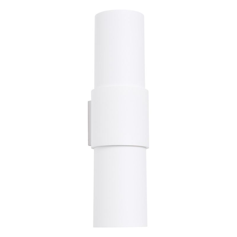 Kinkiet ścienny Sollux Lighting Flash biały styl nowoczesny 2 x E27 x IP20 wym: 37 x 10 x 12 cm - 1 szt.