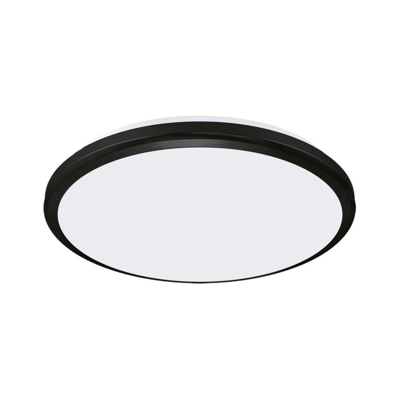Lampa sufitowa zewnętrzna Struhm Planar czarno-biała LED 24W 4200K 2640lm IP54 wym: 6,5 x 31,5 x 31,5 cm - 1 szt.