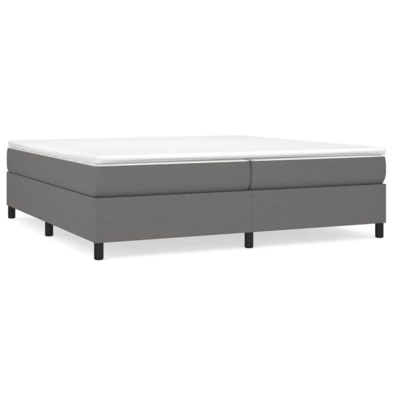 Łóżko tapicerowane WaszeMeble 200x200 cm ciemnoszara WM-3120887 1 szt.
