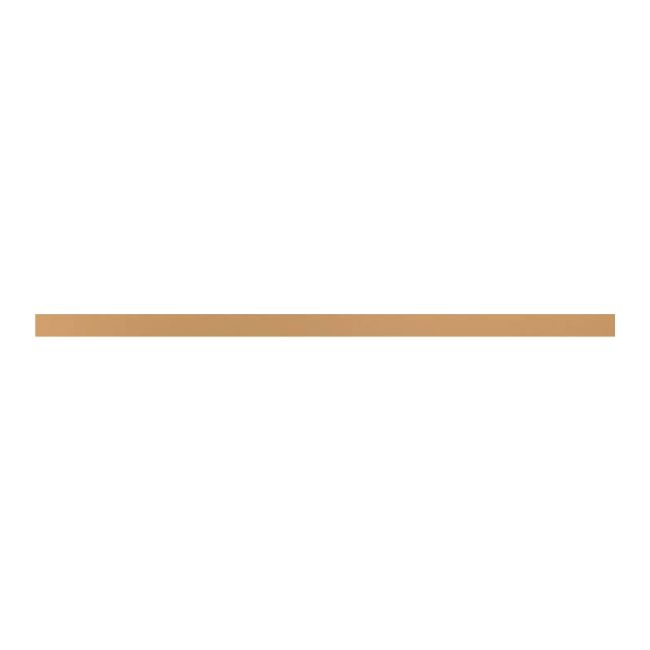 Listwa Arte 60,8 x 2,3 cm gold mat