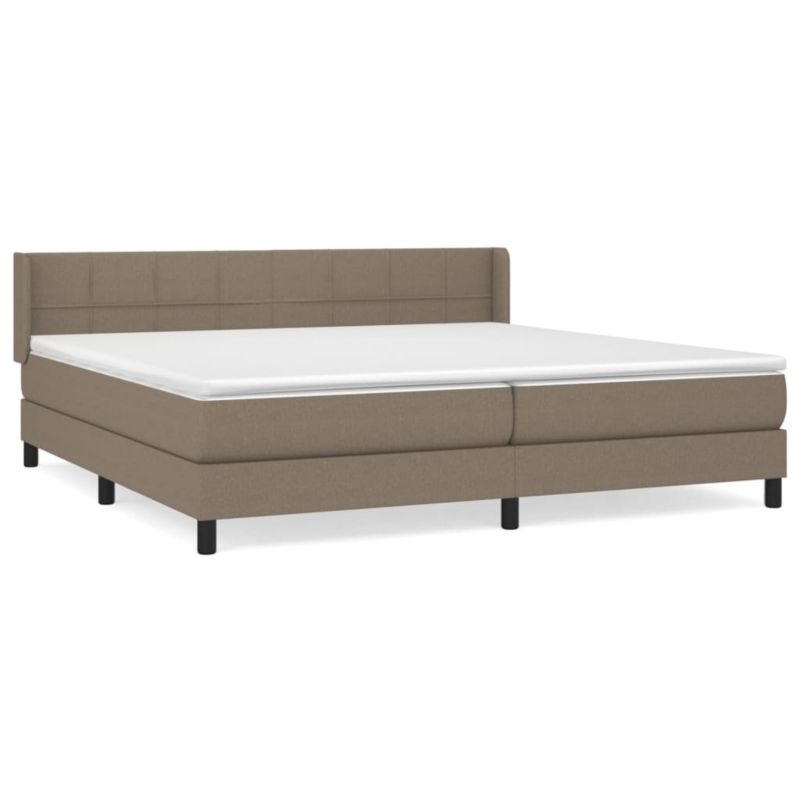 Łóżko kontynentalne WaszeMeble 200x200 Brązowe WM-3129741 1 szt.