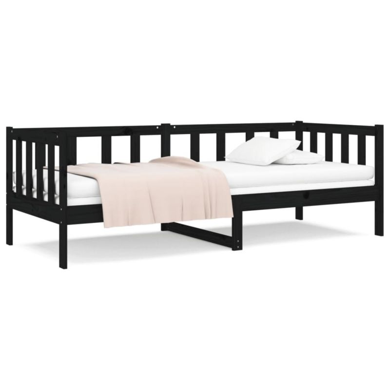 Łóżko dzienne WaszeMeble 90x190 cm czarne WM-814648 1 szt.