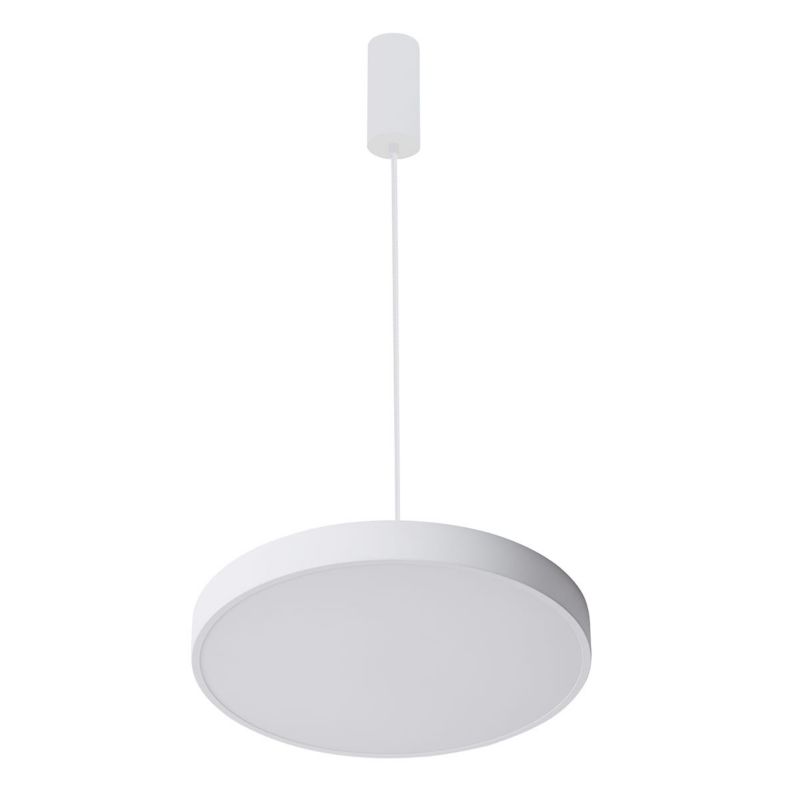 Lampa sufitowa wisząca Italux Orbital 1874 biały piaskowana-biała nowoczesna wbudowany LED 30W 1 szt.