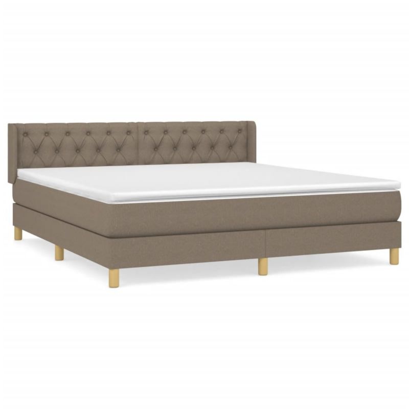 Łóżko kontynentalne WaszeMeble 160x200 Brązowe WM-3130525 1 szt.