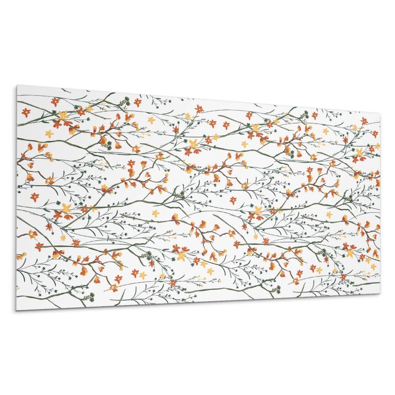 Panel samoprzylepny Wallfluent 120x60 cm Wzór florystyczny 1 szt.