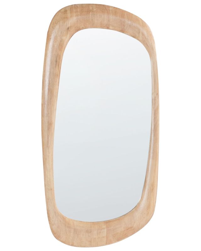 Lustro ścienne Trizay 57 x 120 cm Brązowy 1 szt.