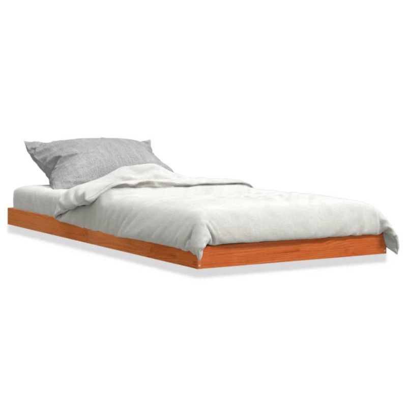 Łóżko drewniane WaszeMeble 75x190 cm brąz WM-847158 1 szt.
