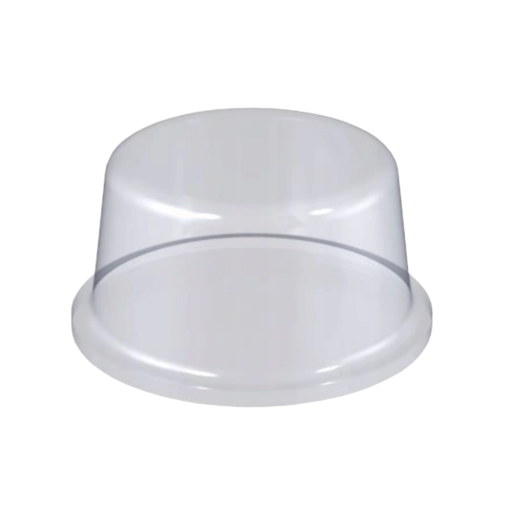 Stopka Bumpon Cylindryczna 10mm/4mm - 242szt, Transparentna - Opakowania.Online
