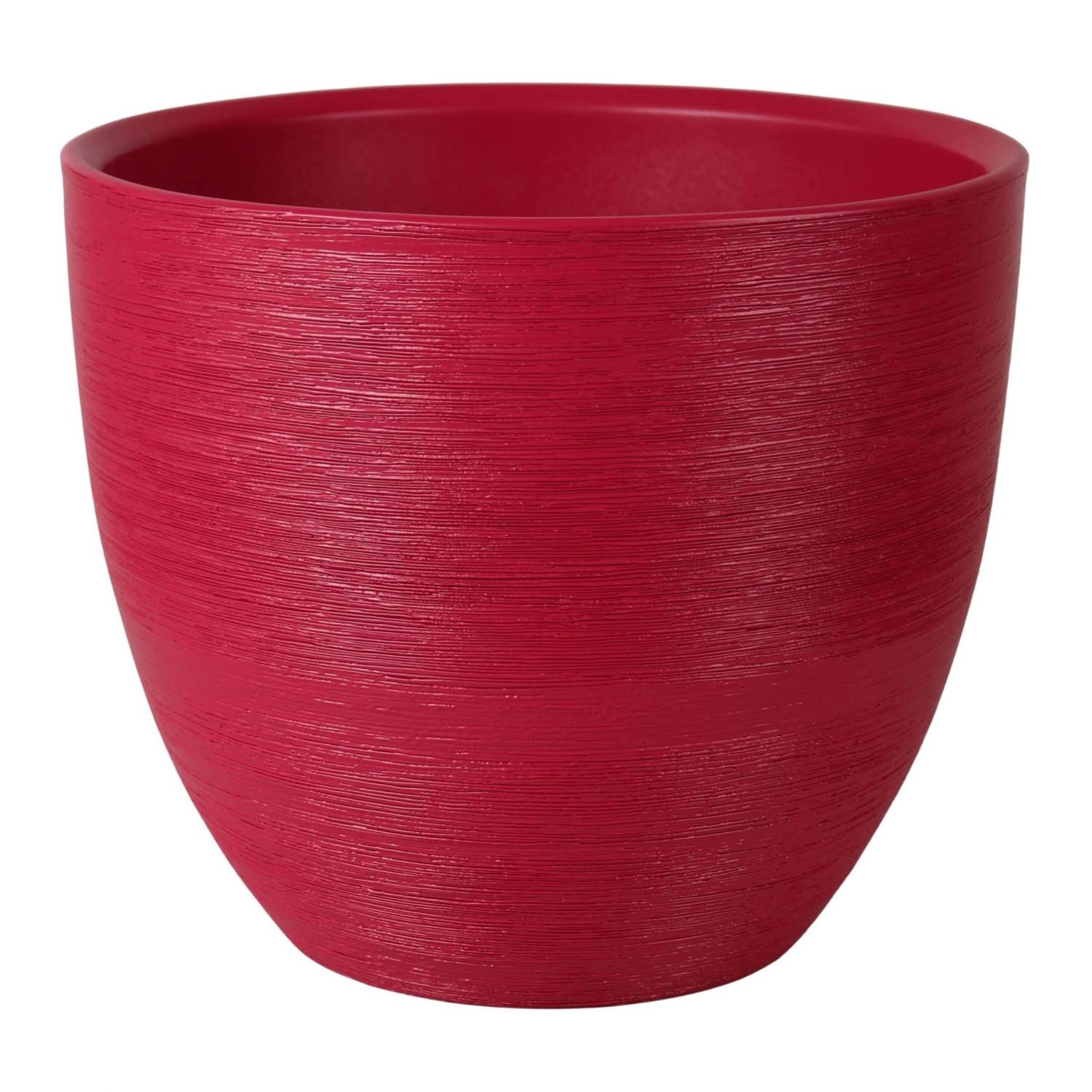Osłonka ceramiczna malinowa - 33 cm