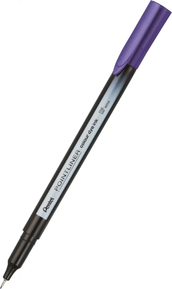 Cienkopis Pentel Pointliner Colour, fioletowy
