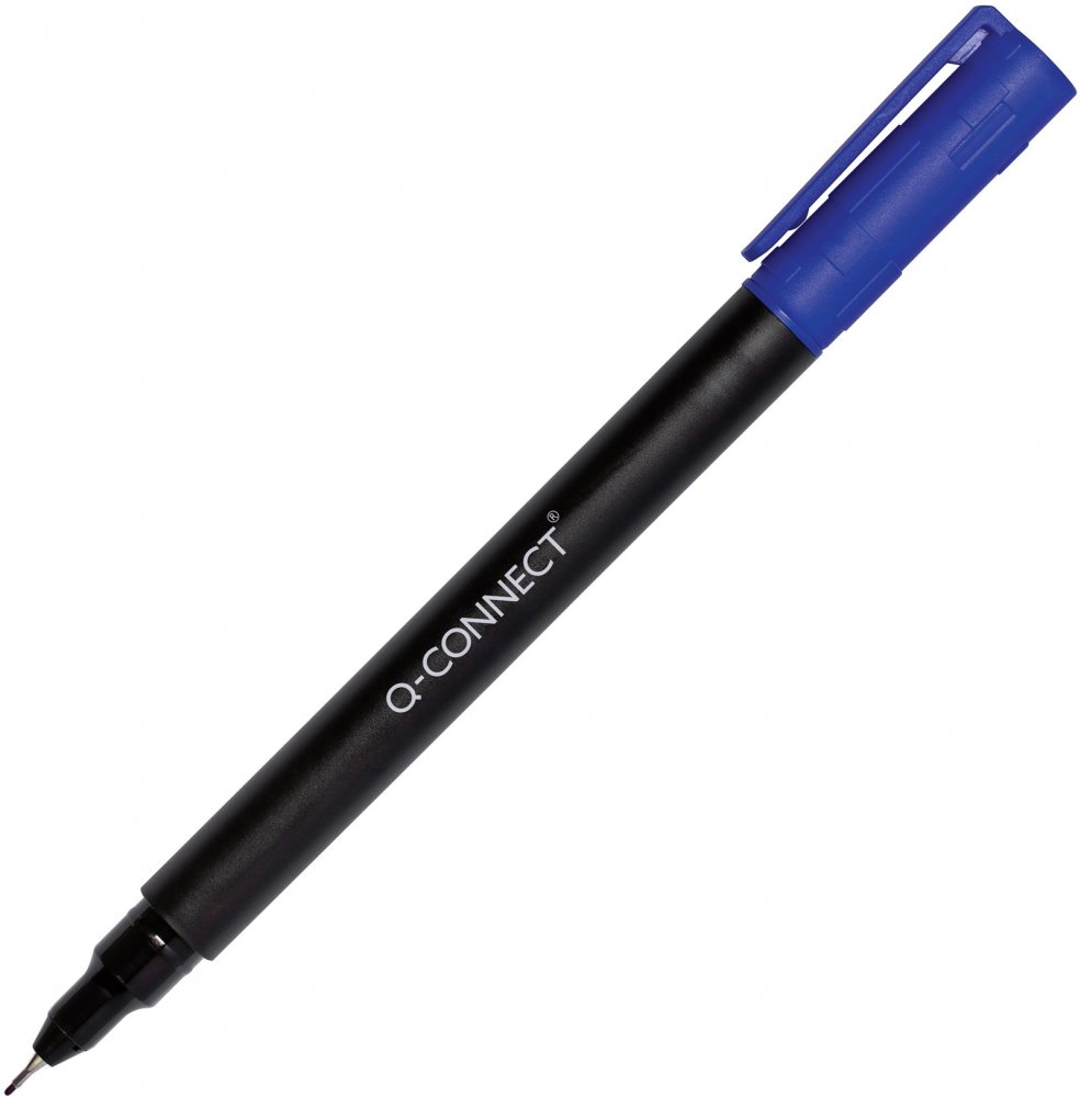 Marker do płyt CD i DVD Q-Connect, 0,4mm (S), niebieski