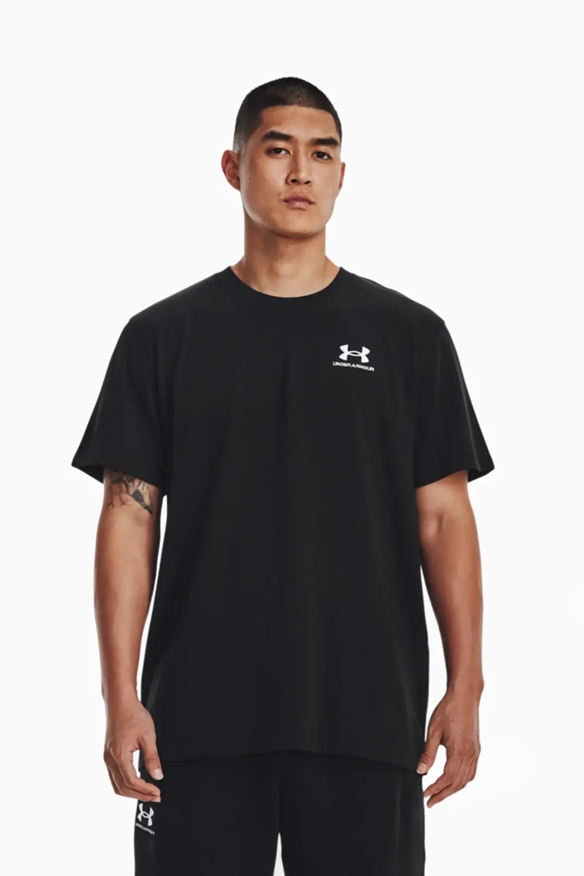 Koszulka Under Armour Embroidered Logo - Czarny