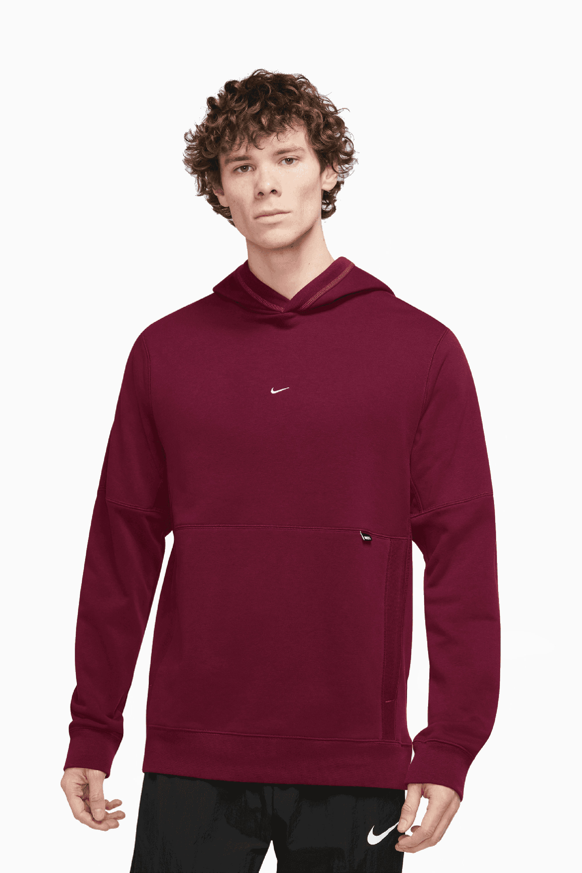 Bluza z kapturem Nike F.C. - Bordowy