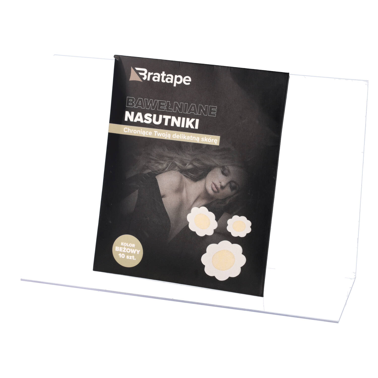Bifarm - bratape taśma modelująca biust, beżowe, 10 sztuk