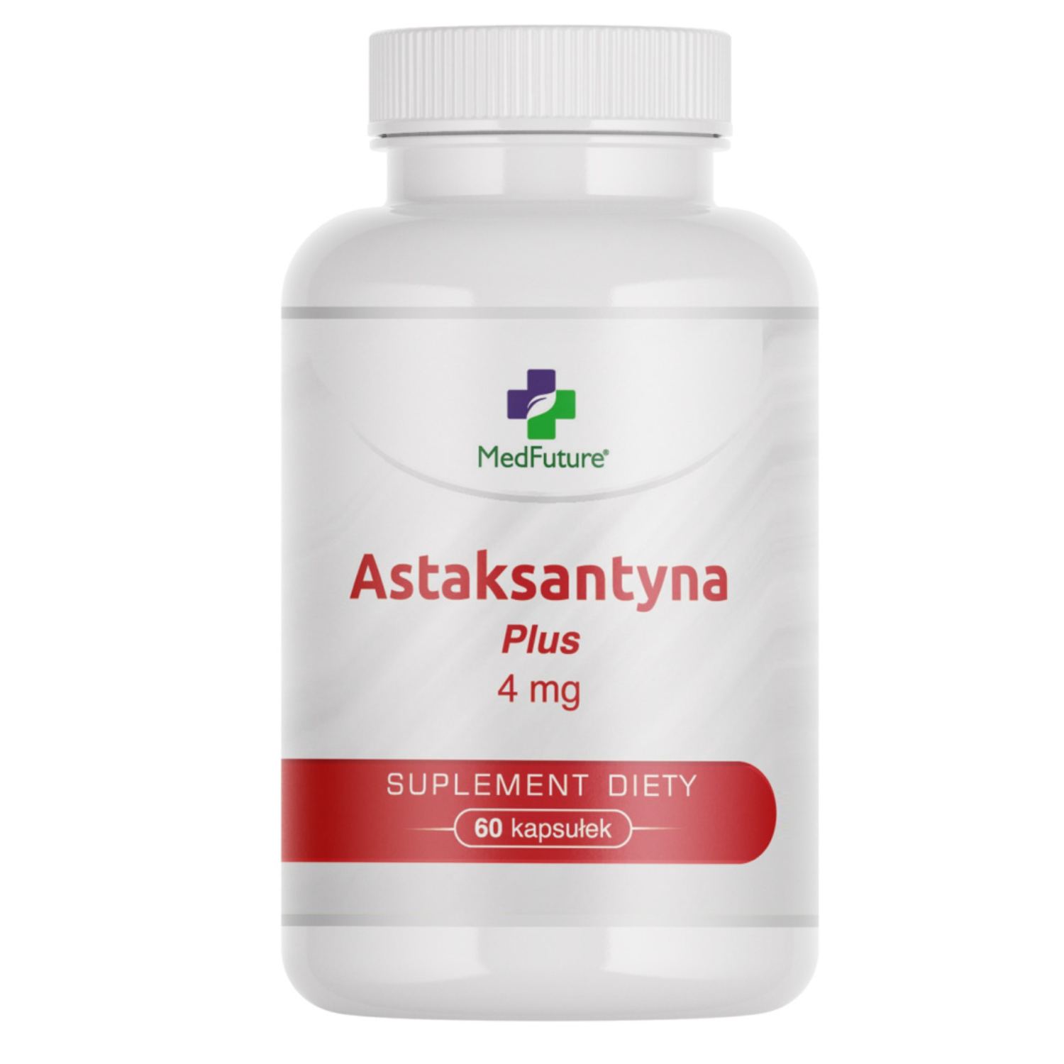Medfuture pureline astaksantyna plus 4 mg, 60 kapsułek