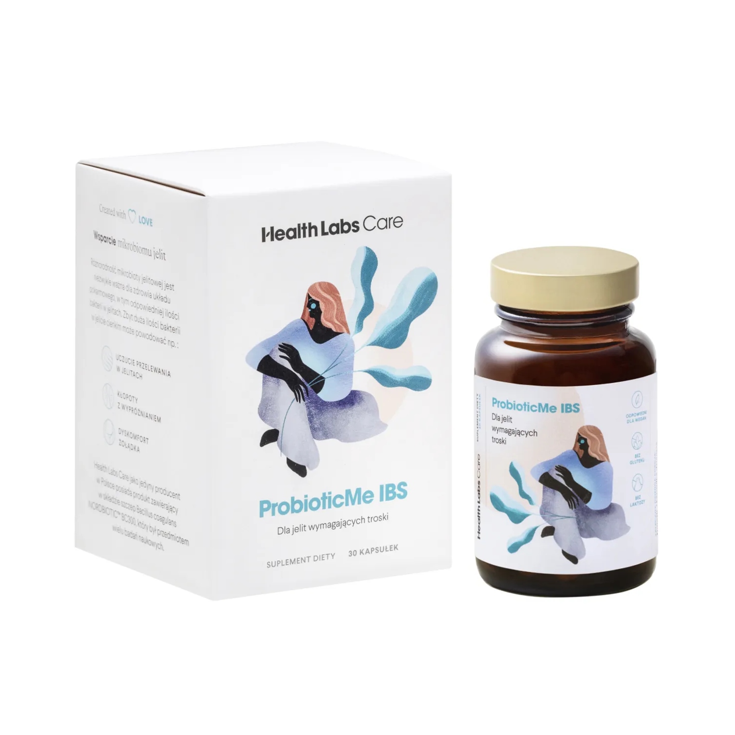 Health labs, probioticme ibs, 30 kapsułek