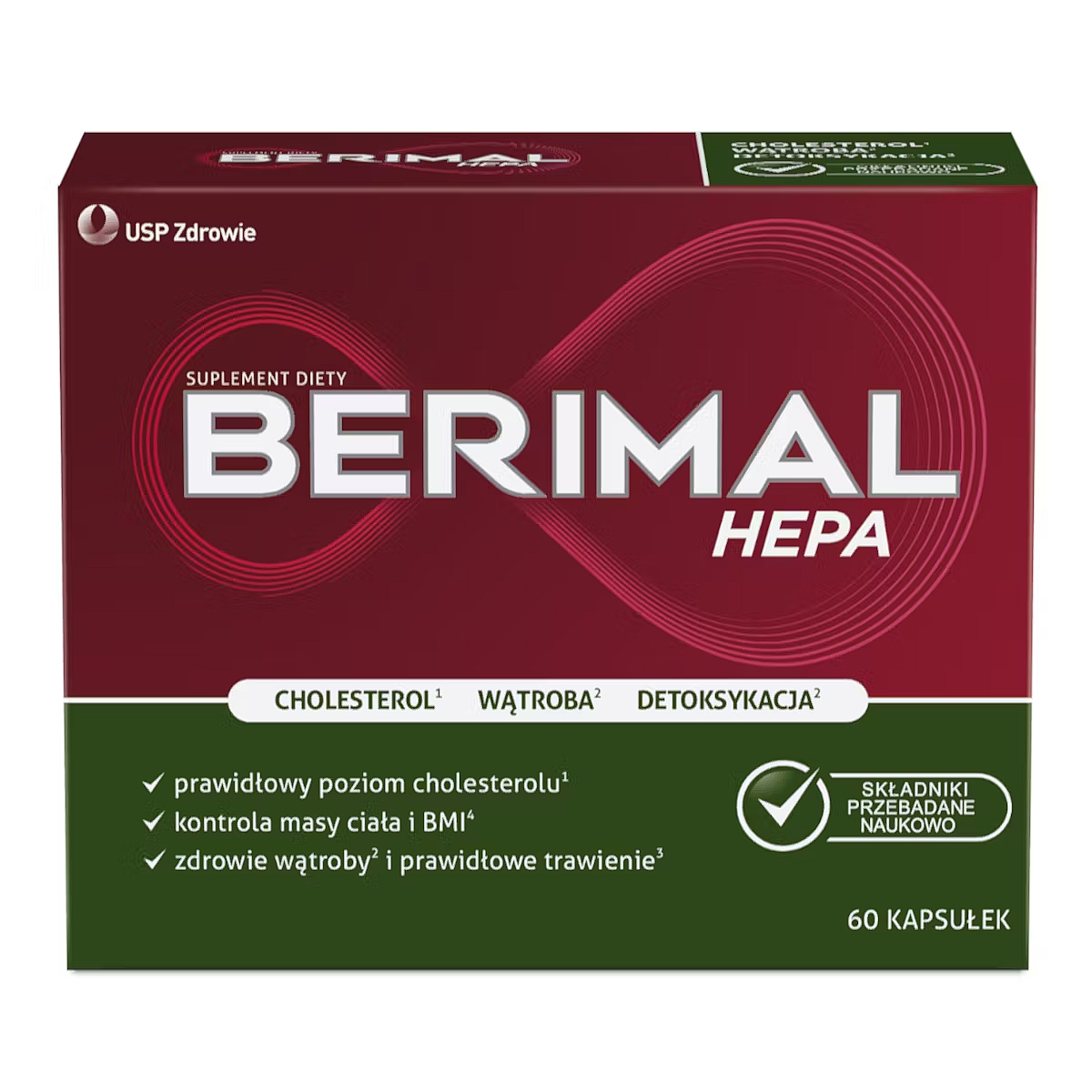 Berimal hepa, 60 kapsułek