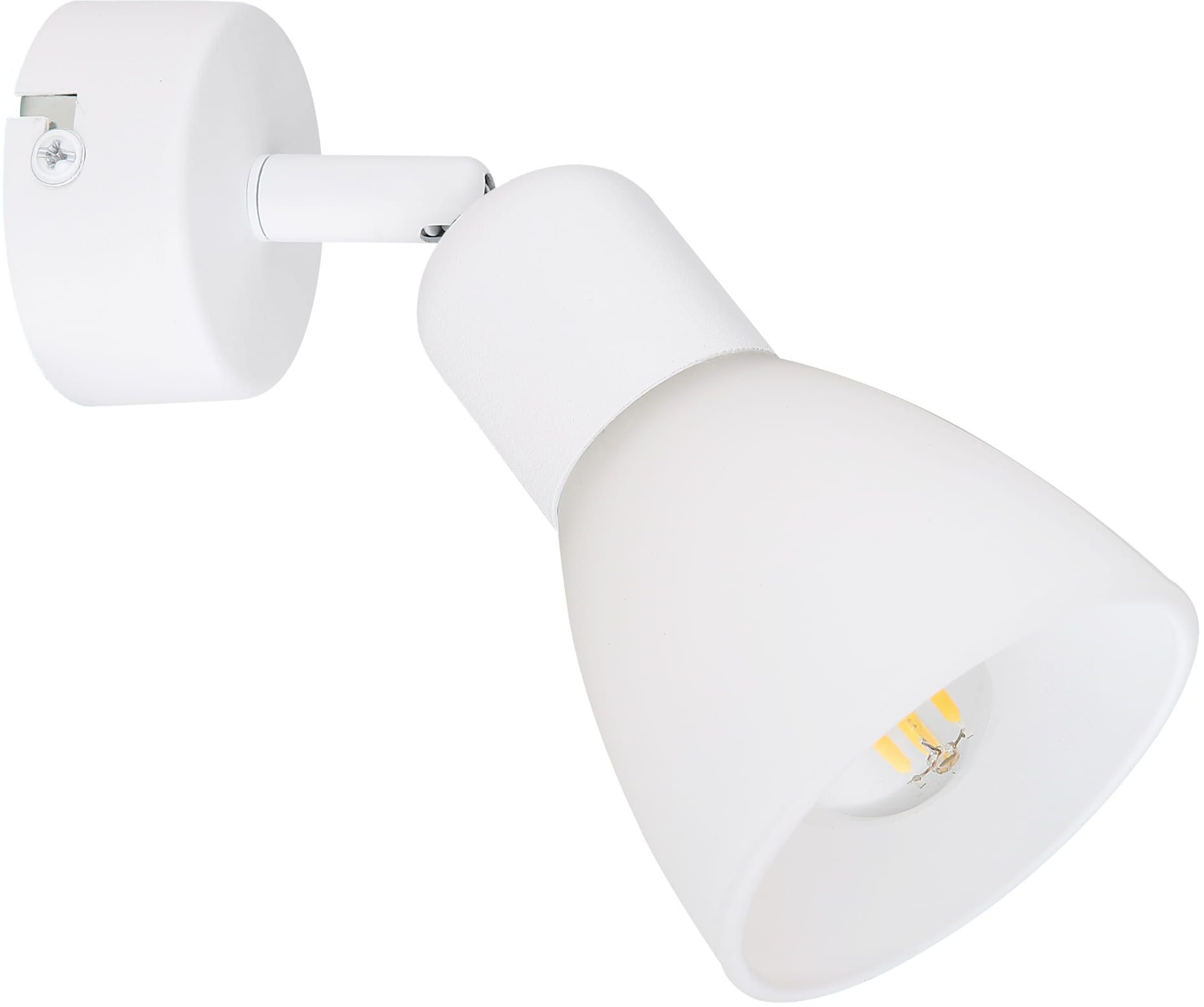 Light Prestige Malta kinkiet 1x40W biały LP-877/1WWH