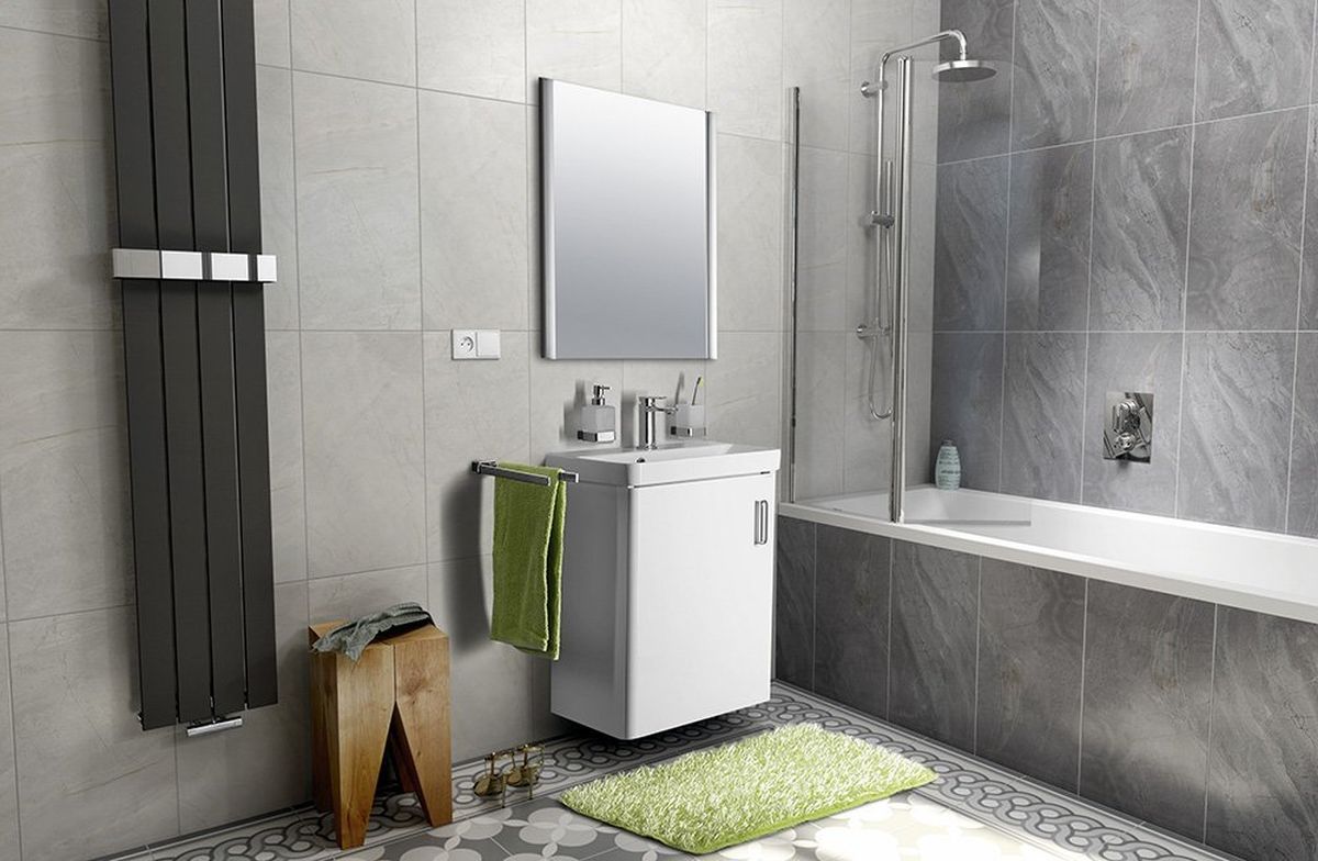 Sapho Thalie umywalka 55x37 cm prostokątna ścienna-meblowa biała TH11055 - Wysyłka w 24h