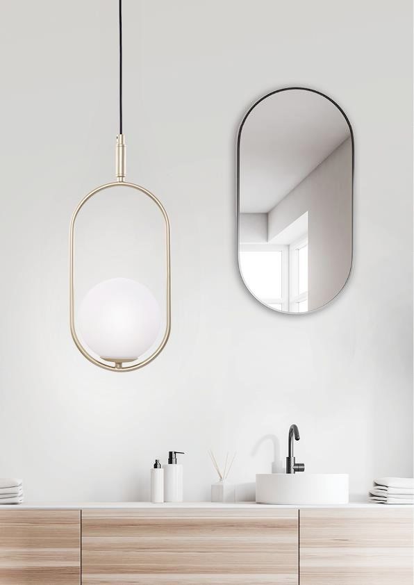 Candellux Cordel lampa wisząca 1x28W mosiądz/biały 31-73457