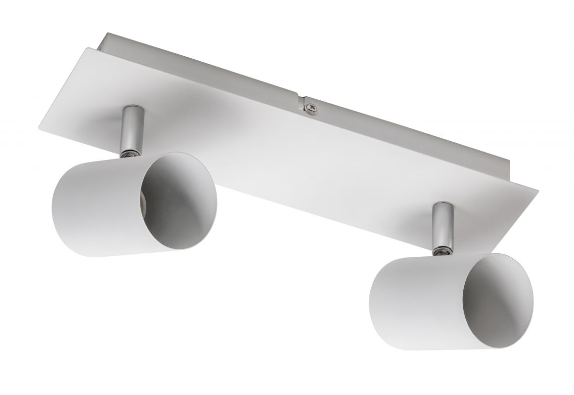 GTV Veneto lampa podsufitowa 2x20 W biała OS-VEN20WO2-00