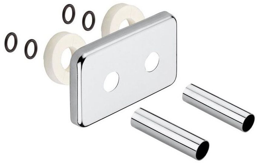 Sapho Twin zestaw maskujący chrom CP7035
