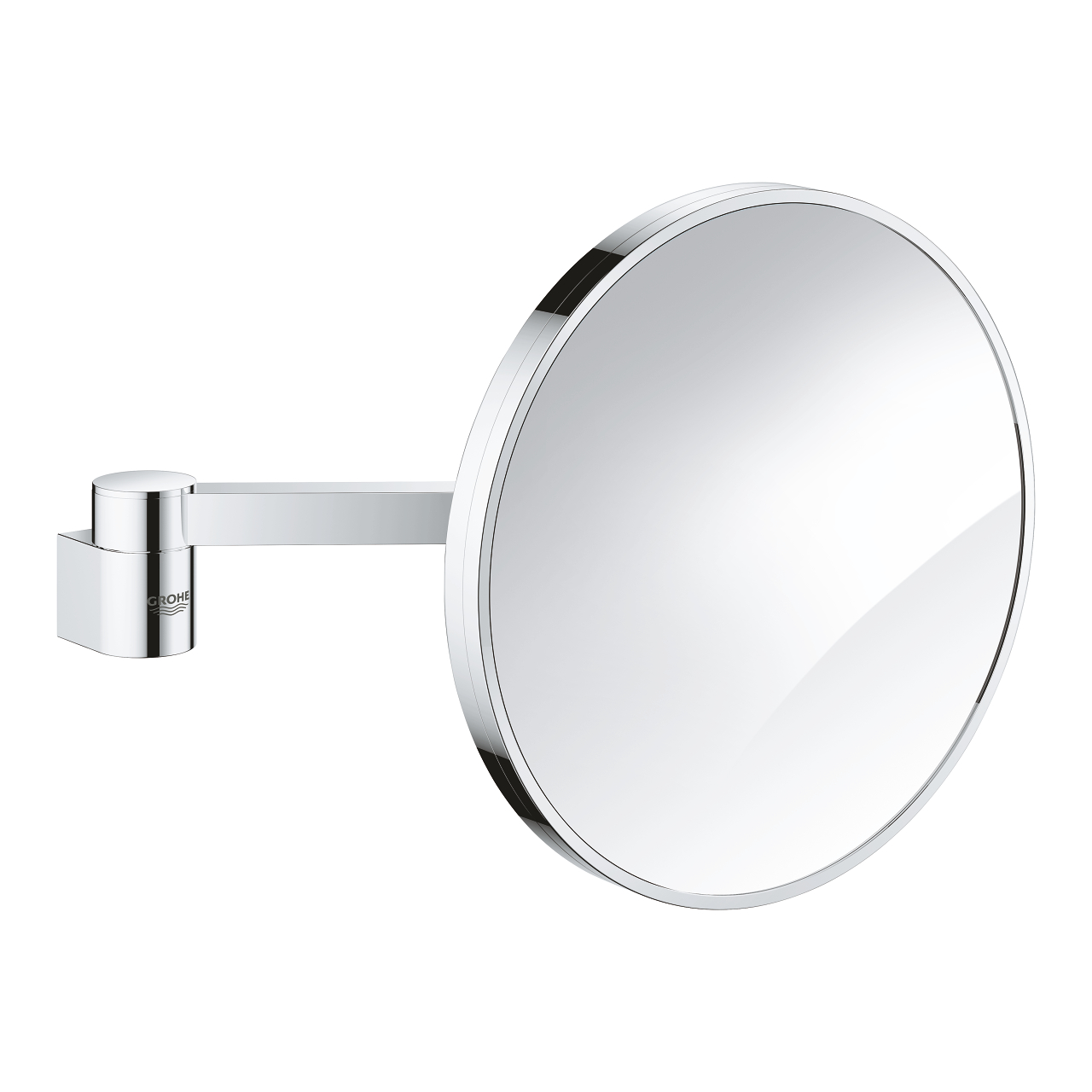 Grohe Selection lusterko kosmetyczne 20x20 cm okrągłe chrom 41077000
