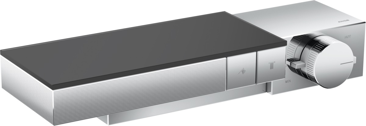 Axor Edge moduł podtynkowy termostatyczny szlif diamentowy chrom 46241000