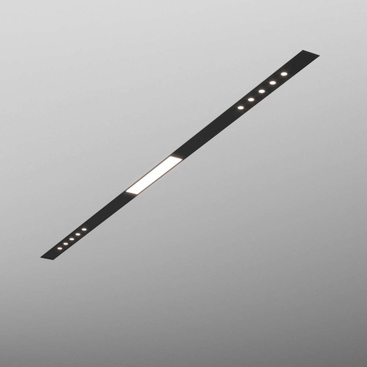 Aqform Mixline lampa do zabudowy 24,5W LED czarny strukturalny 30226-M930-W3-00-12 - Wysyłka w 24h