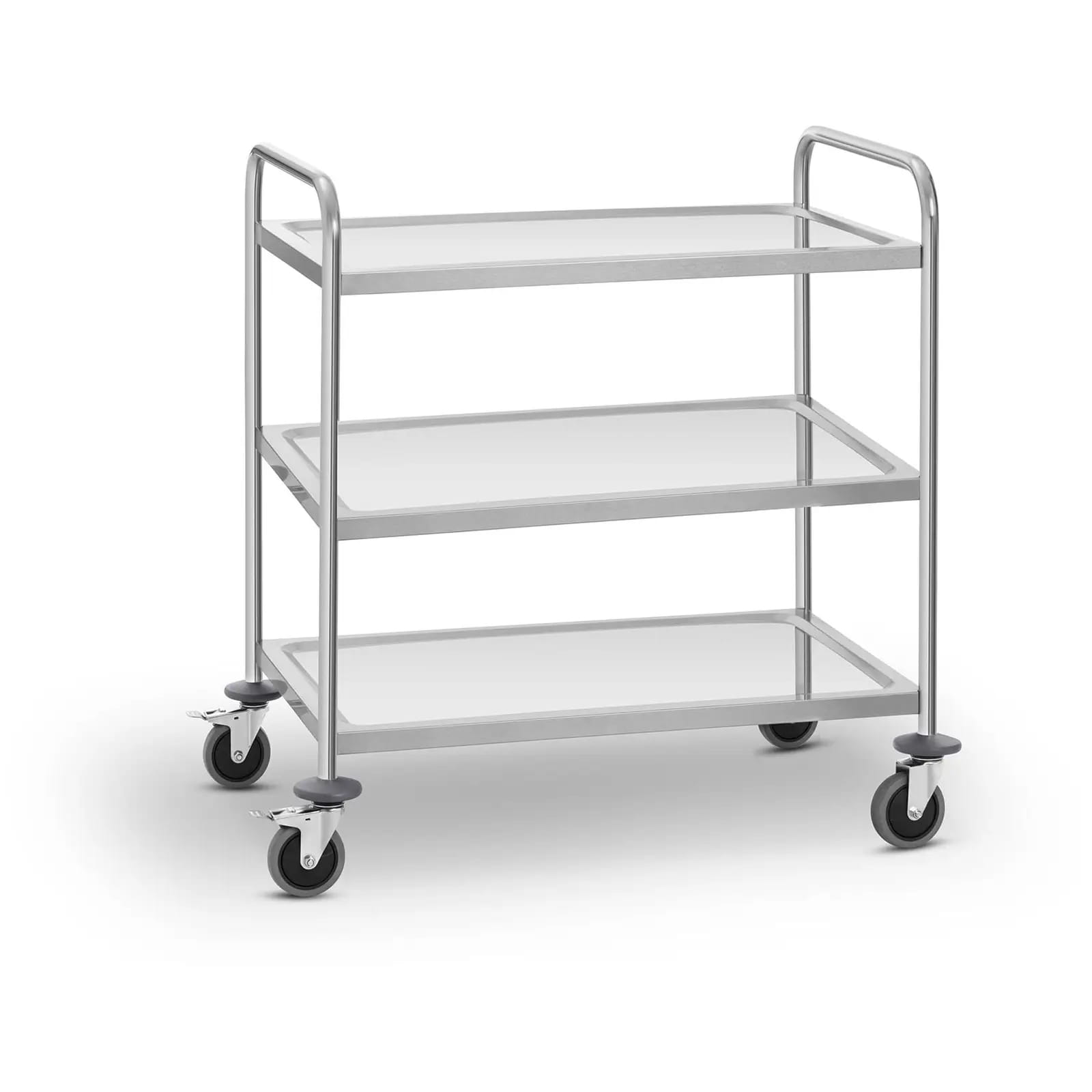 Wózek kelnerski z 3 półkami, nośność 150 kg | 10011223