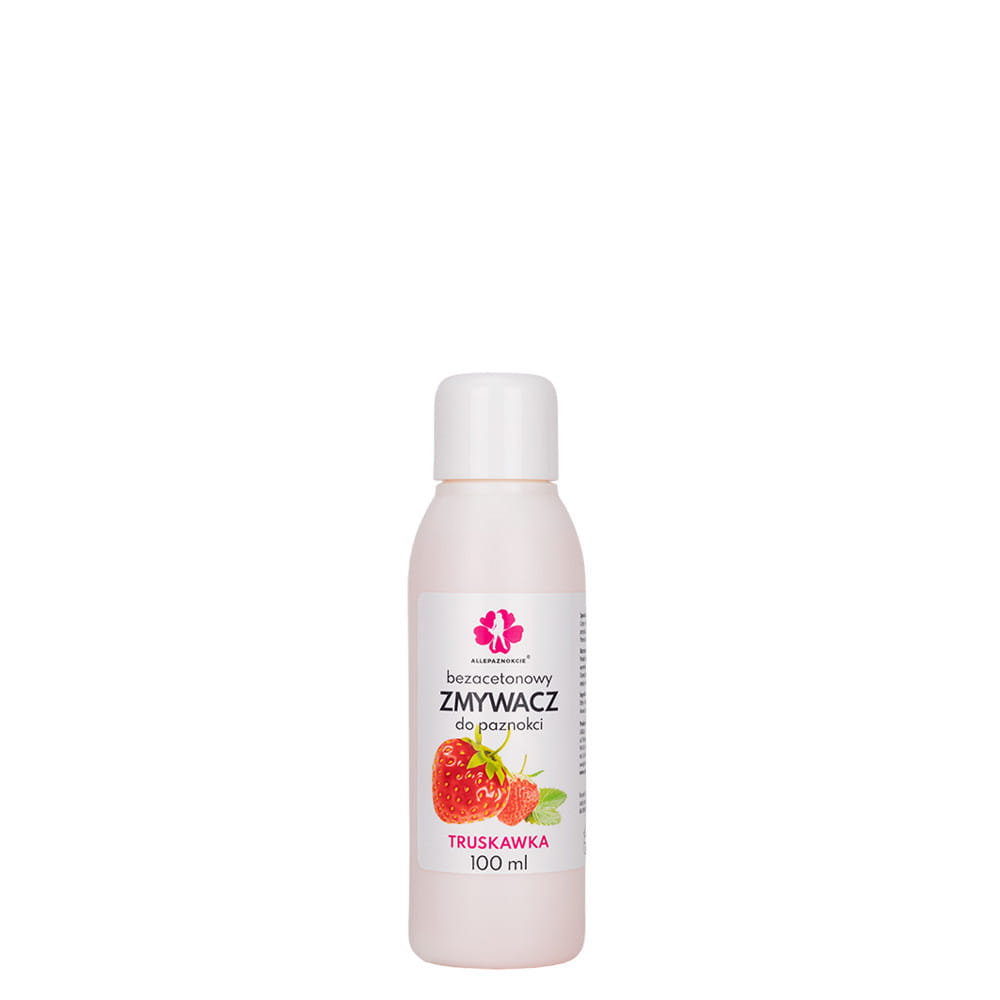 Zmywacz Allepaznokcie Truskawka 100 ml